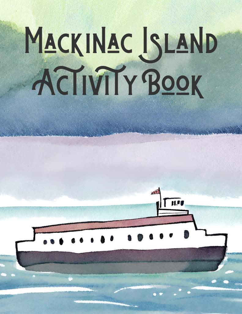 Graphic for Mackinac Island Activity Book for Kids