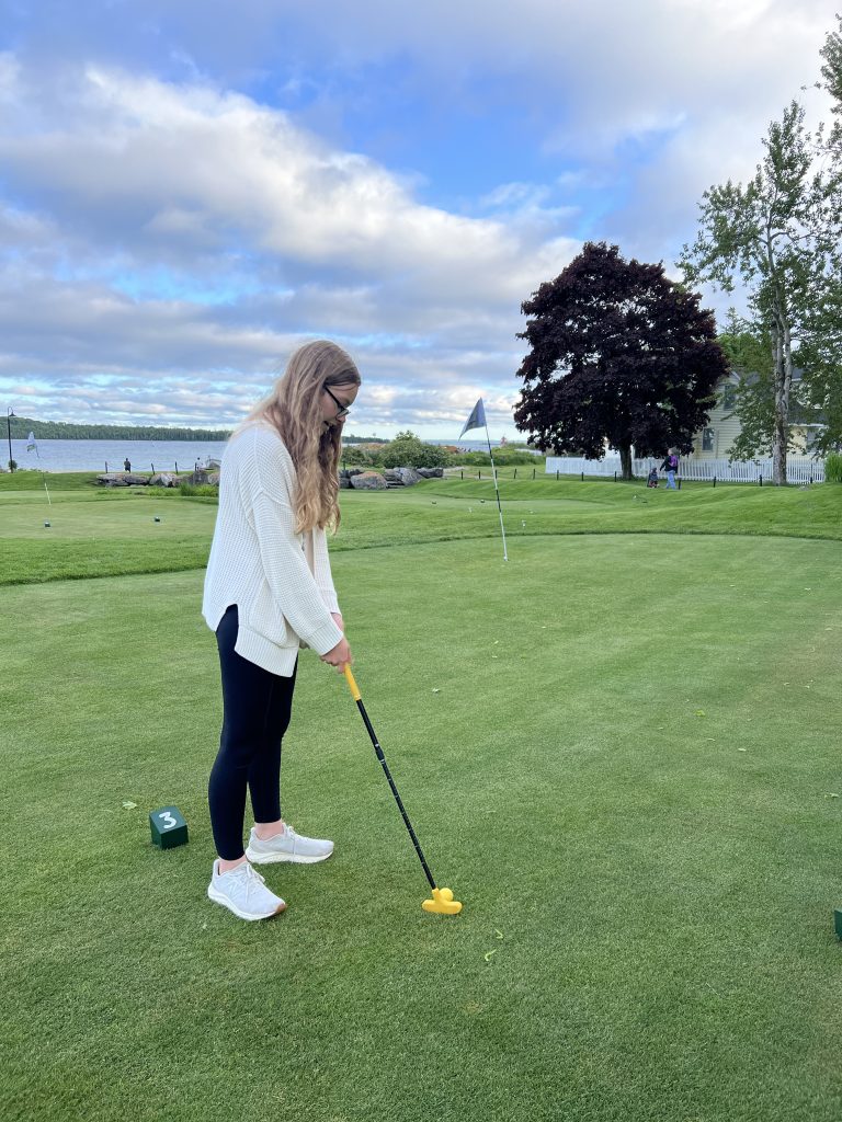 Mini golf at Mission Point Resort, Mackinac Island MI