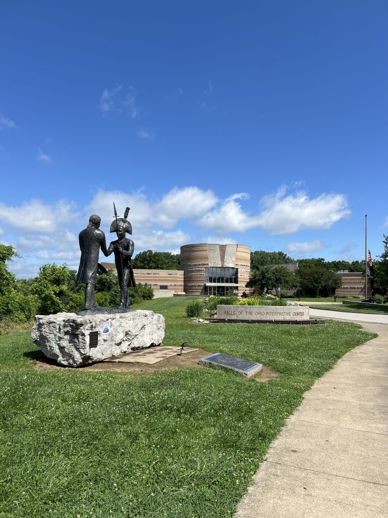 Entrance to the the Falls of the Ohio Center