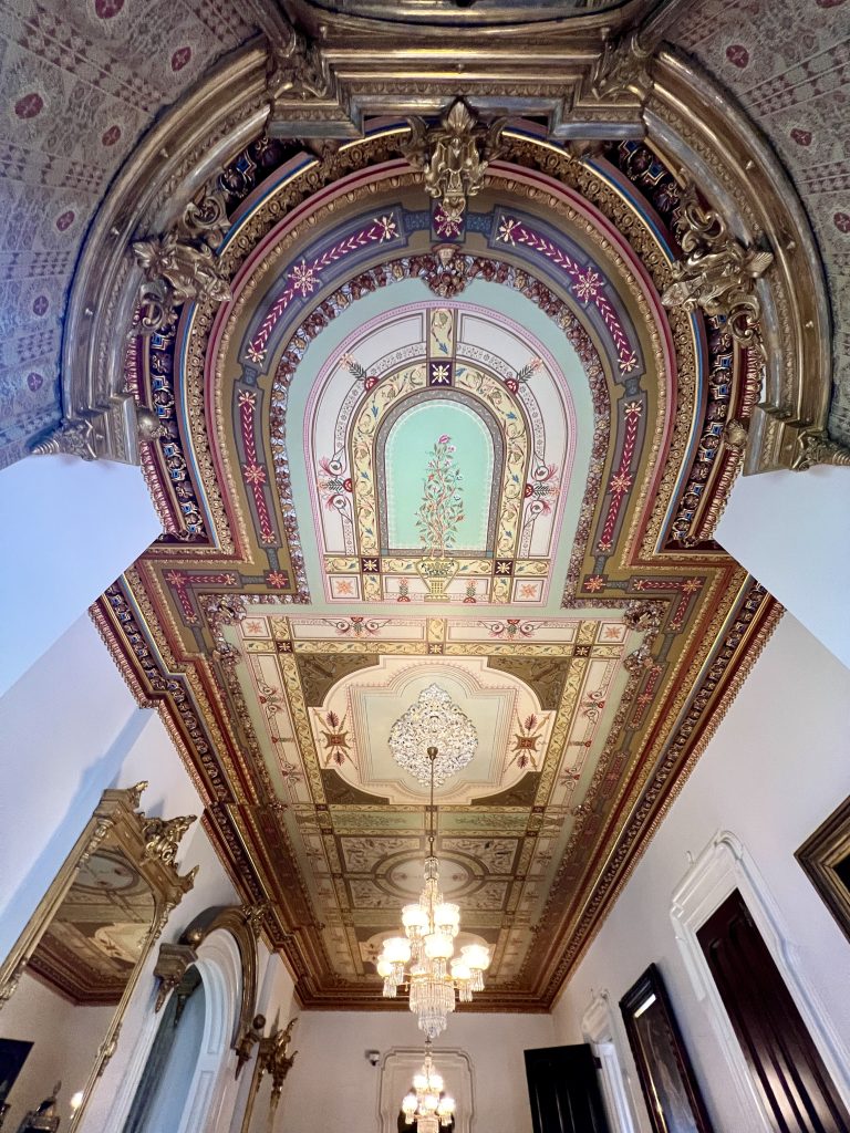 Ceiling of the of the Culbertson Mansion, New Albany, IN