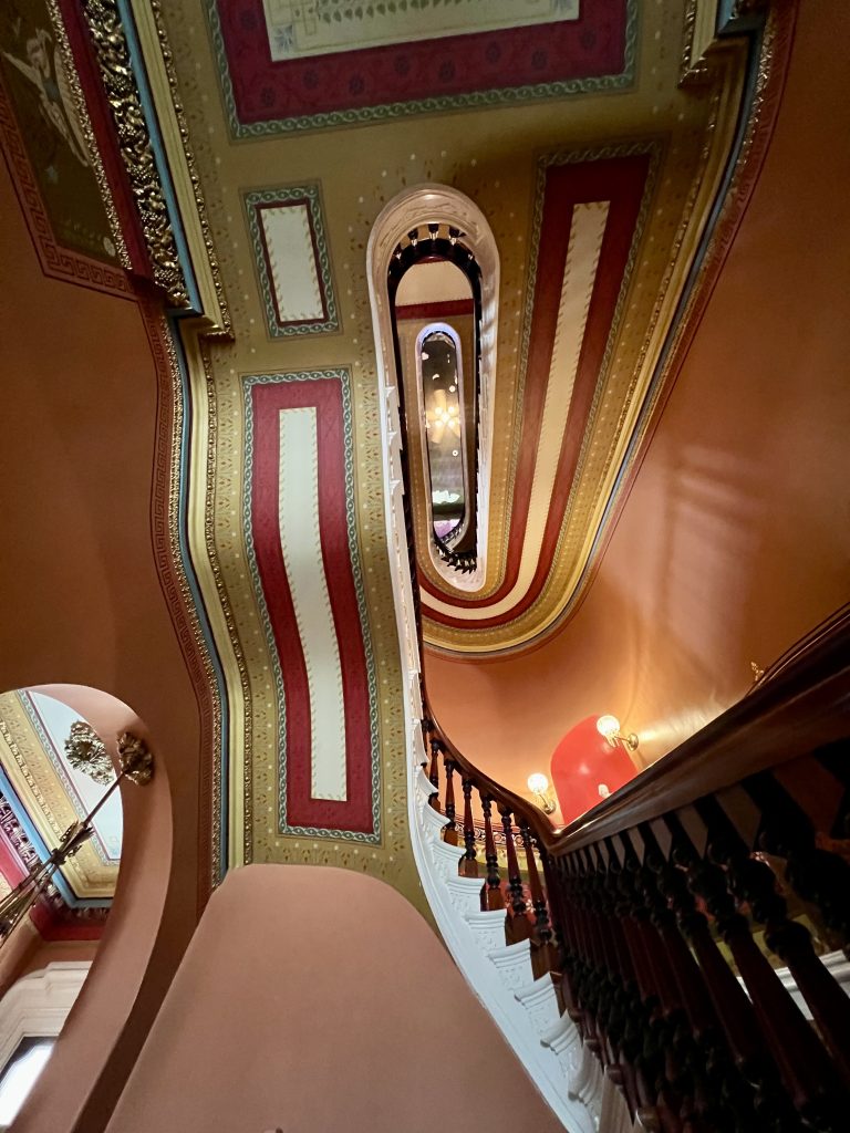 Staircase of the Culbertson Mansion, New Albany, IN