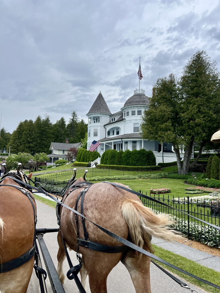 Historic cottage on Mackinac Island's West Bluff