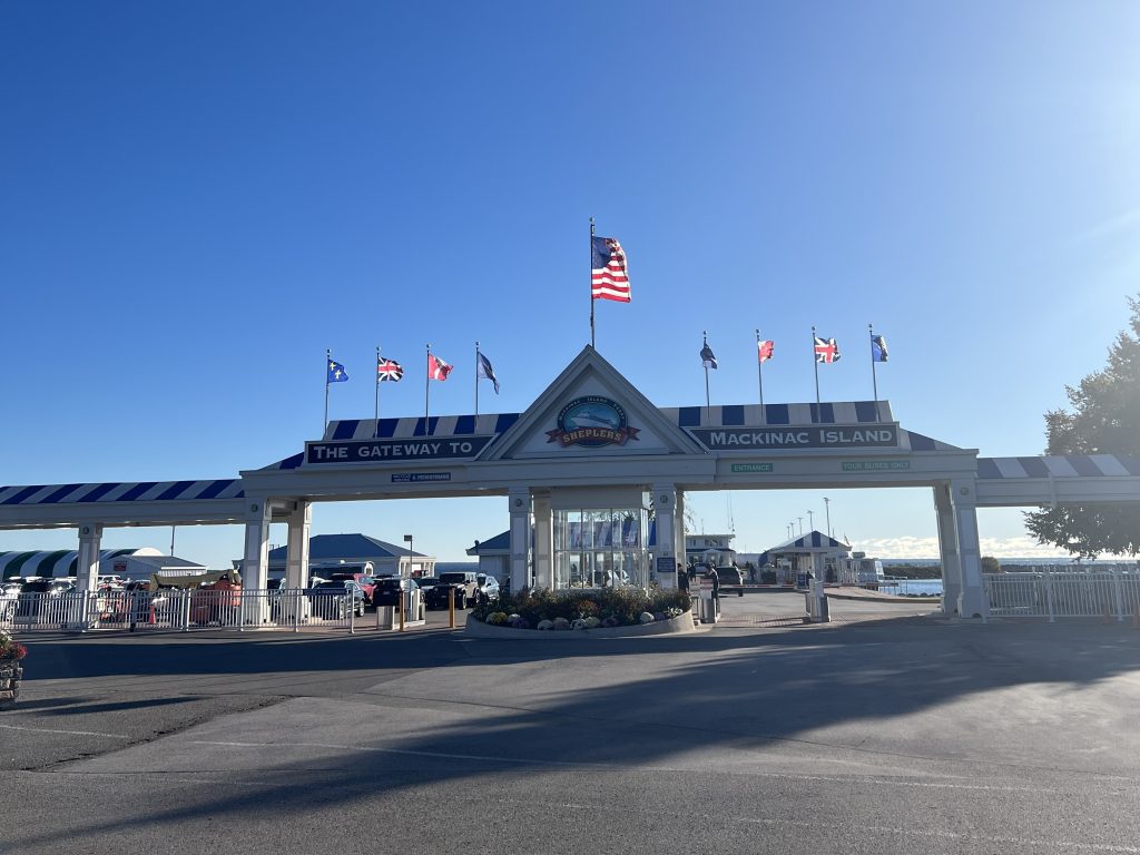 Shepler's Ferry Dock Mackinaw City