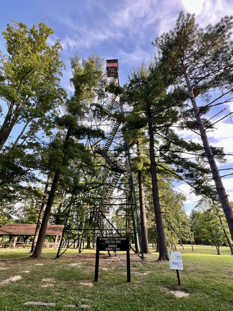 Fire Tower at O'Bannon Woods State Park, Corydon Indiana 