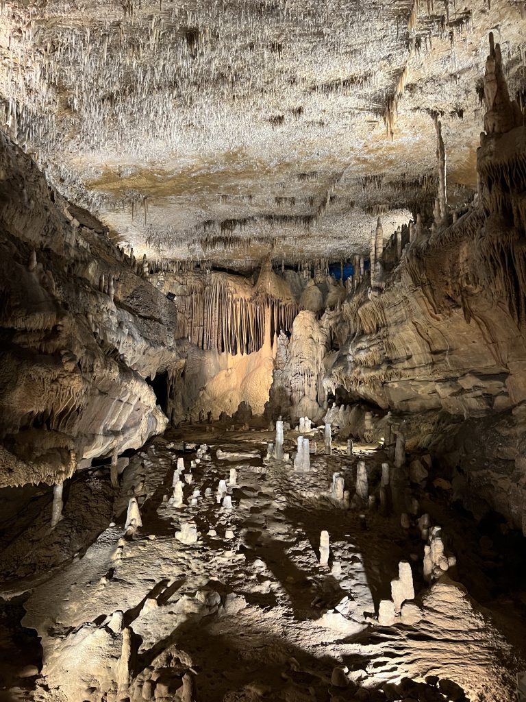 Marengo Cave Chandelier Room