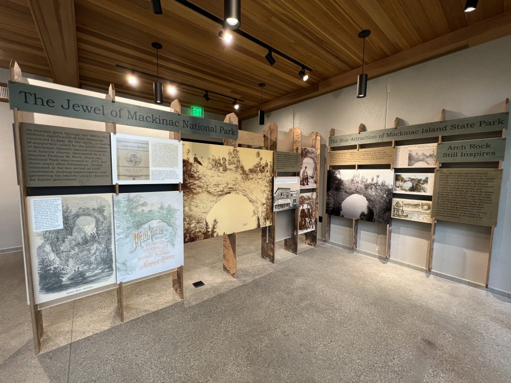 Milliken Nature Center at Arch Rock, Mackinac Island